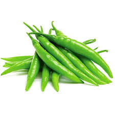 Hari mirch (green chili)